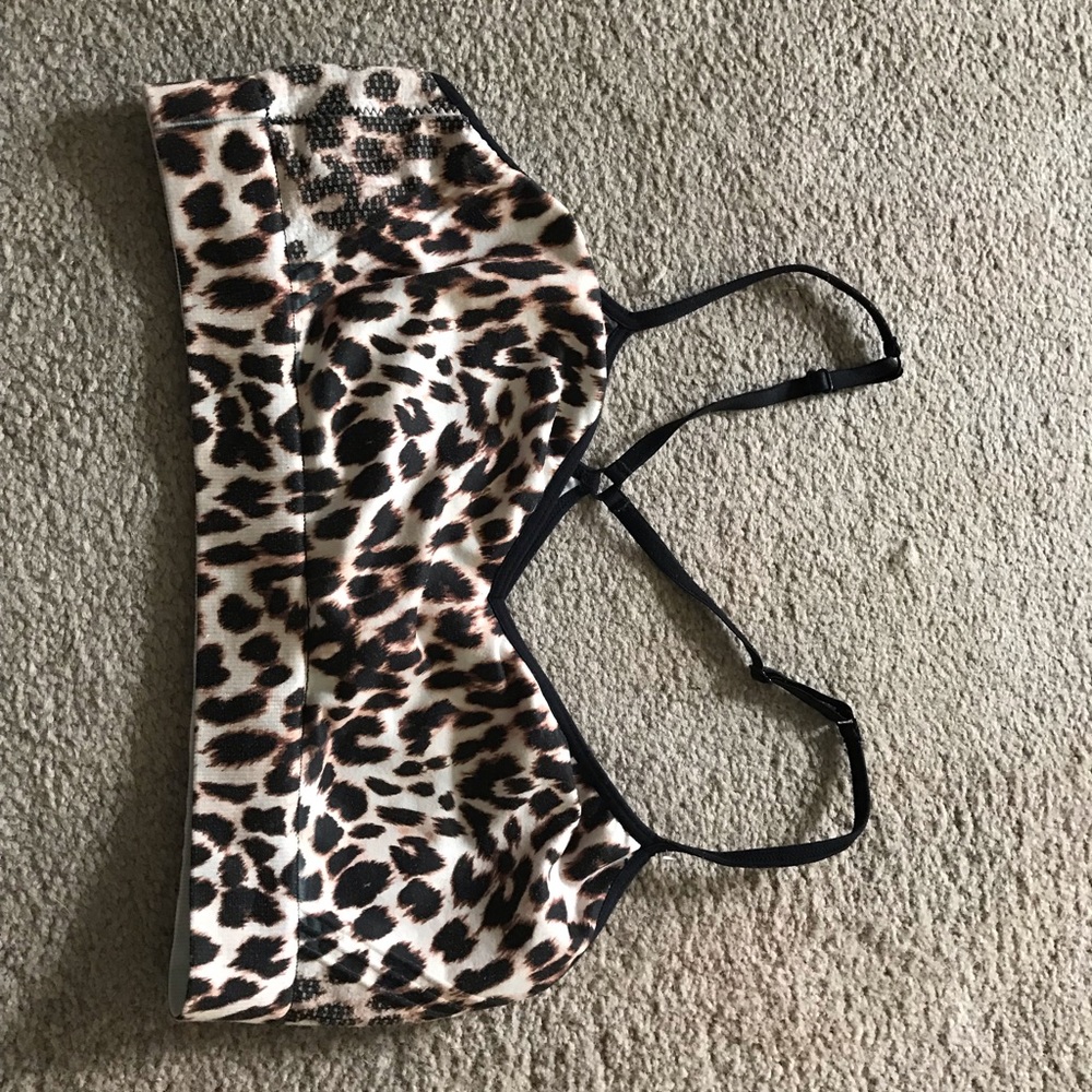 Victoria’s Secret PINK Animal Print Sports Bra